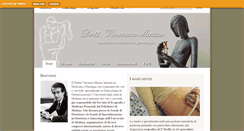 Desktop Screenshot of dottorvincenzomazza.it